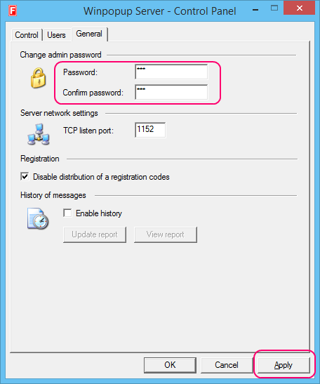 Change Password