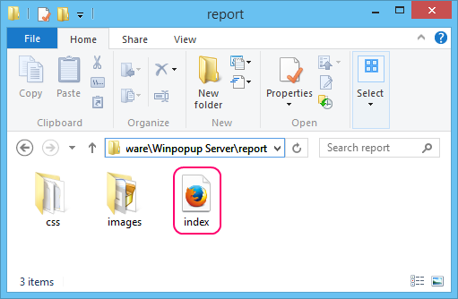 Report Folder