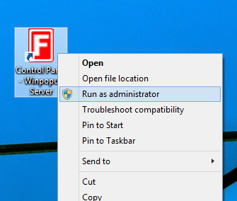 Run as Administrator